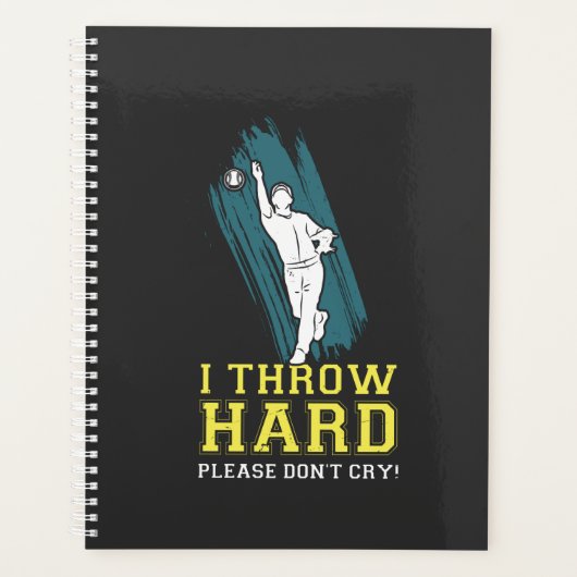 Softball Pitcher Planner (Voorkant)