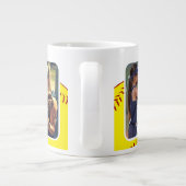 Softball Player Name Number Team 2 Foto's Extra Grote Beker (Achterkant)