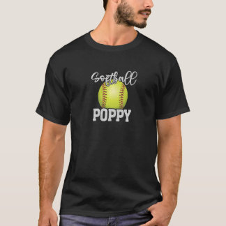Softball Poppy  Softball-serie overeenkomend met T-shirt