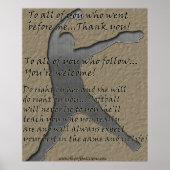 Softball-Poster Poster (Voorkant)