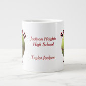 Softball Proud Dad Jumbo Beker (Voorkant)