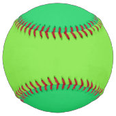 Softball Score de balle douce verte et citron vert (Dos)