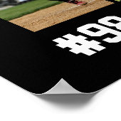 Softball Senior Night Graduation Player Poster (Hoek)