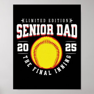 Softball Senior Vader 2025 De Laatste Inning Poster