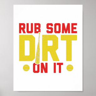 Softball Sport   Giften van het spellingsteam van  Poster