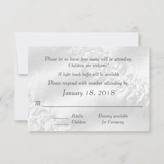 Softball Sports Mariage thème RSVP avec carte enfa (Dos)