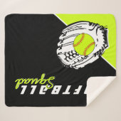 Softball Squad Sherpa Deken (Voorkant (horizontaal))
