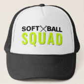 Softball Squad Trucker Hat Trucker Pet (Voorkant)