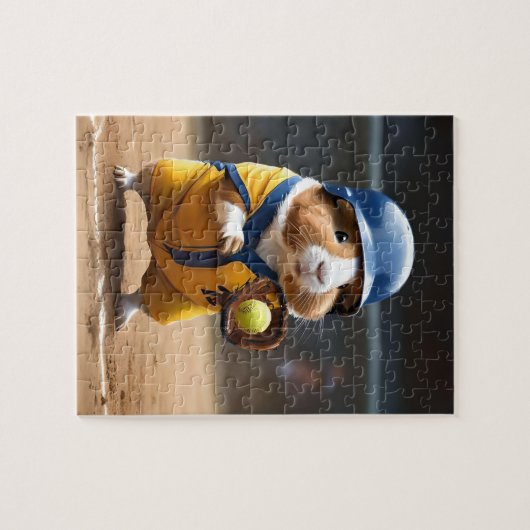 Softball Superstar: Het grote spel van het cavia, Legpuzzel (Horizontaal)