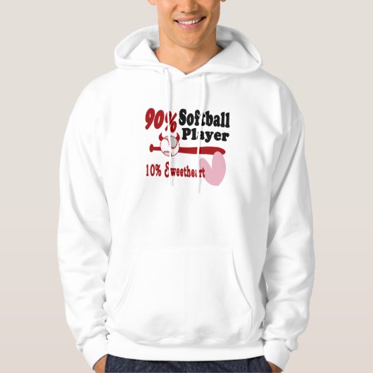 Softball Sweeat Hoodie (Voorkant)