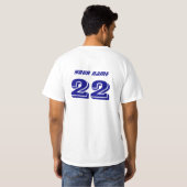 Softball T-shirt (Achterkant volledig)