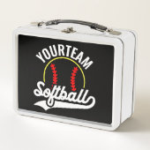 Softball Team Speler VOEG NAAM TOE Personalized Le (Voorkant)