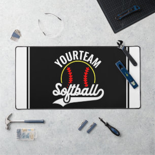 Softball Team Speler VOEG NAAM TOE Personalized Le Bureaumat