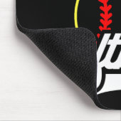 Softball Team Speler VOEG NAAM TOE Personalized Le Muismat (Hoek)