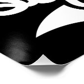 Softball Team Speler VOEG NAAM TOE Personalized Le Perfect Poster (Hoek)