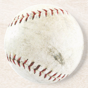 Softball-teamspeler Zandsteen Onderzetter