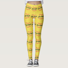 Softball Tekst en titels Leggings