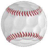 Softball Texture de balle de golf blanche gaufree (Dos)