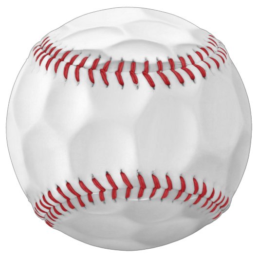 Softball Texture de balle de golf blanche gaufree (Devant)