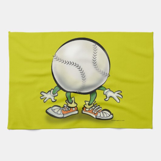 Softball Theedoek (Horizontaal)