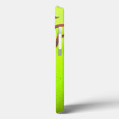 Softball Yellow Fast Monogram Coque ipad (Verso / Gauche)