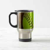 Softball Yellow Fast Pitch 8U 10U Coffee-Mok van 1 Reisbeker (Links)