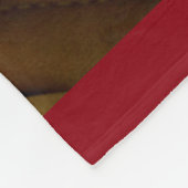 Softball Yellow Fast Pitch Fleece Blanket, 30 x 40 (Hoek)