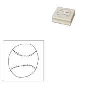 softbalstempel 	rubberstempel (Gestempeld)