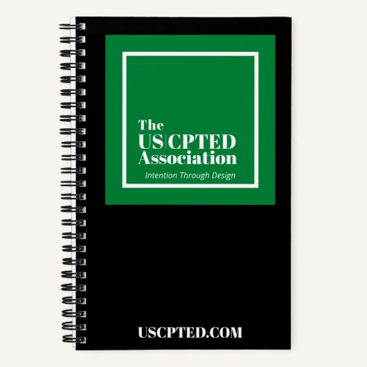 Softcover US CPTED Association Notitieboek (Voorkant)