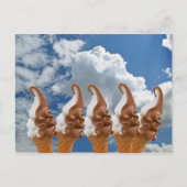 Softeis Briefkaart (Voorkant)