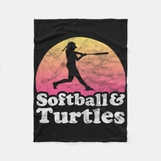 Softll And Turtles Women Or Girls Turtle  Fleece Deken