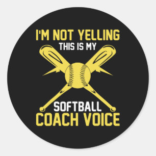 Softll Coaching Stem - Instant Coach Softll Ronde Sticker