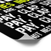 Softll Dad Duties Dad Of A Softll Player Dad  Poster (Hoek)