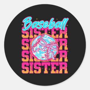 Softll Drip Zus Ijs Drip Softll Meisjes Gam Ronde Sticker