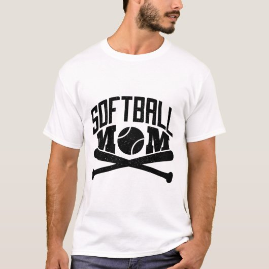 Softll Moeder - Grappige Softll T-shirt (Voorkant)