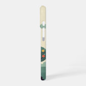 Softly Colored Retro Grove iPhone 16 Hoesje (Linkerkant)