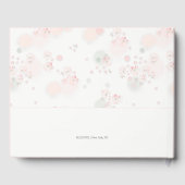 Softness Tea Rozen Wedding Gastenboek (Achterkant)