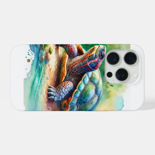 Softshell Turtle 221024AREF149 - Watercolor (Verso Horizontal)