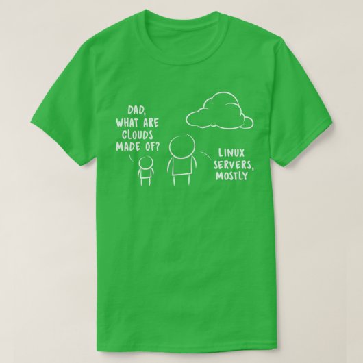 Software Developer Computer Engineer Nerd Funny P T-shirt (Design voorkant)