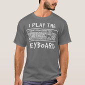 Software Developer Musical Instrument C Java T-shirt (Voorkant)