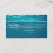 Software Developer Programer International Card Visitekaartje (Achterkant)