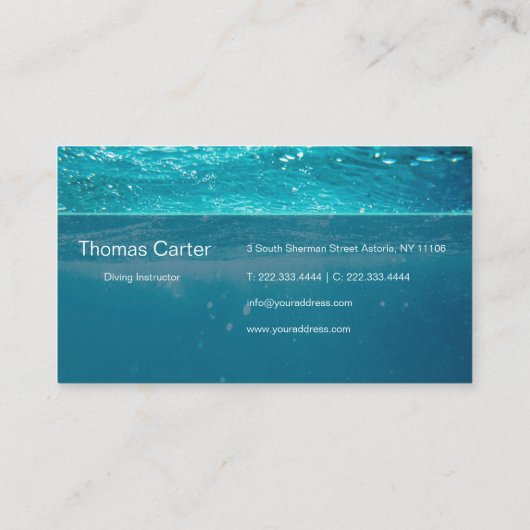 Software Developer Programer International Card Visitekaartje (Achterkant)