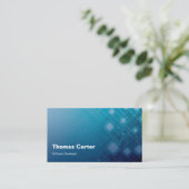 Software Developer Programer International Card Visitekaartje (Staand voorkant)