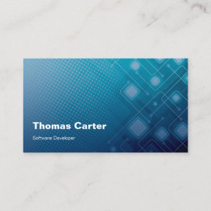 Software Developer Programer International Card Visitekaartje