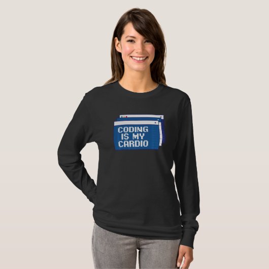 Software Developer Programmer Coder Coding Is My C T-shirt (Voorkant volledig)