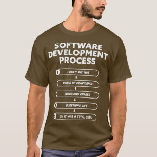 Software Development Process Funny Programming T-shirt
