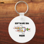 Software-DNA Inside (DNA-replicatie) Sleutelhanger (Voorkant)