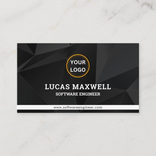Software Engineer Cartes de visite Creative (Devant)