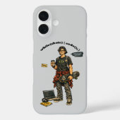 Software Engineer Coder Die Skateboardt URM Case-Mate iPhone Case (Achterkant)