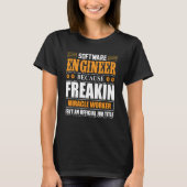 Software engineer codeur programmeur 5 t-shirt (Voorkant)